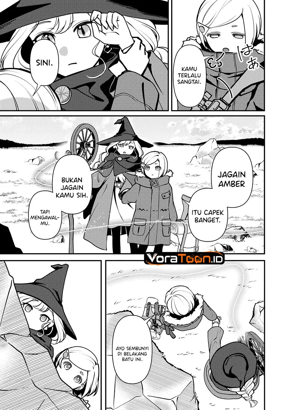 Tegami no Majo no Okuri Tabi Chapter 2 Gambar 8