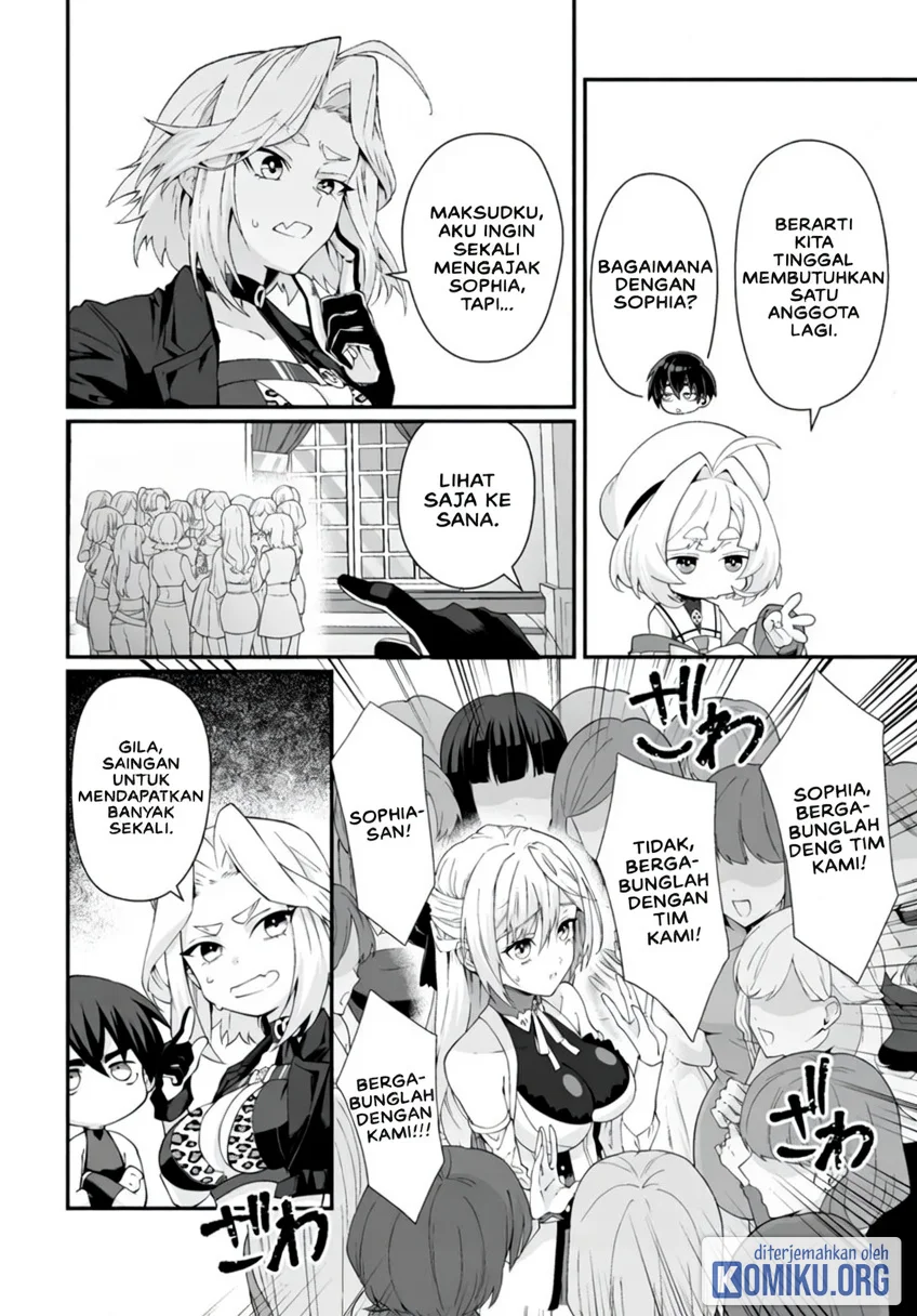 Teisou Gyakuten Sekai De Yuiitsu No Otoko Kishi No Ore, Onna Kishi Gakuen Ni Nyuugaku Shitara Nazeka Eiyou Atsukai Sareta ~Zetsurin Skill De Harem Musou~ Chapter 11.1 Gambar 4
