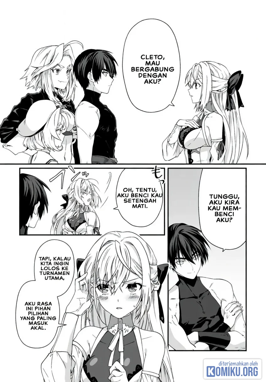 Teisou Gyakuten Sekai De Yuiitsu No Otoko Kishi No Ore, Onna Kishi Gakuen Ni Nyuugaku Shitara Nazeka Eiyou Atsukai Sareta ~Zetsurin Skill De Harem Musou~ Chapter 11.2 Gambar 4