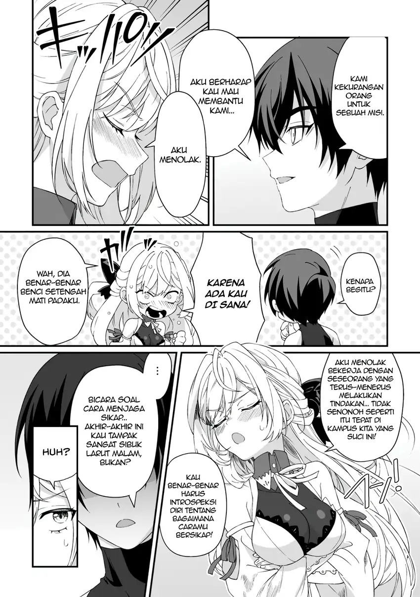 Teisou Gyakuten Sekai De Yuiitsu No Otoko Kishi No Ore, Onna Kishi Gakuen Ni Nyuugaku Shitara Nazeka Eiyou Atsukai Sareta ~Zetsurin Skill De Harem Musou~ Chapter 7.3 Gambar 4