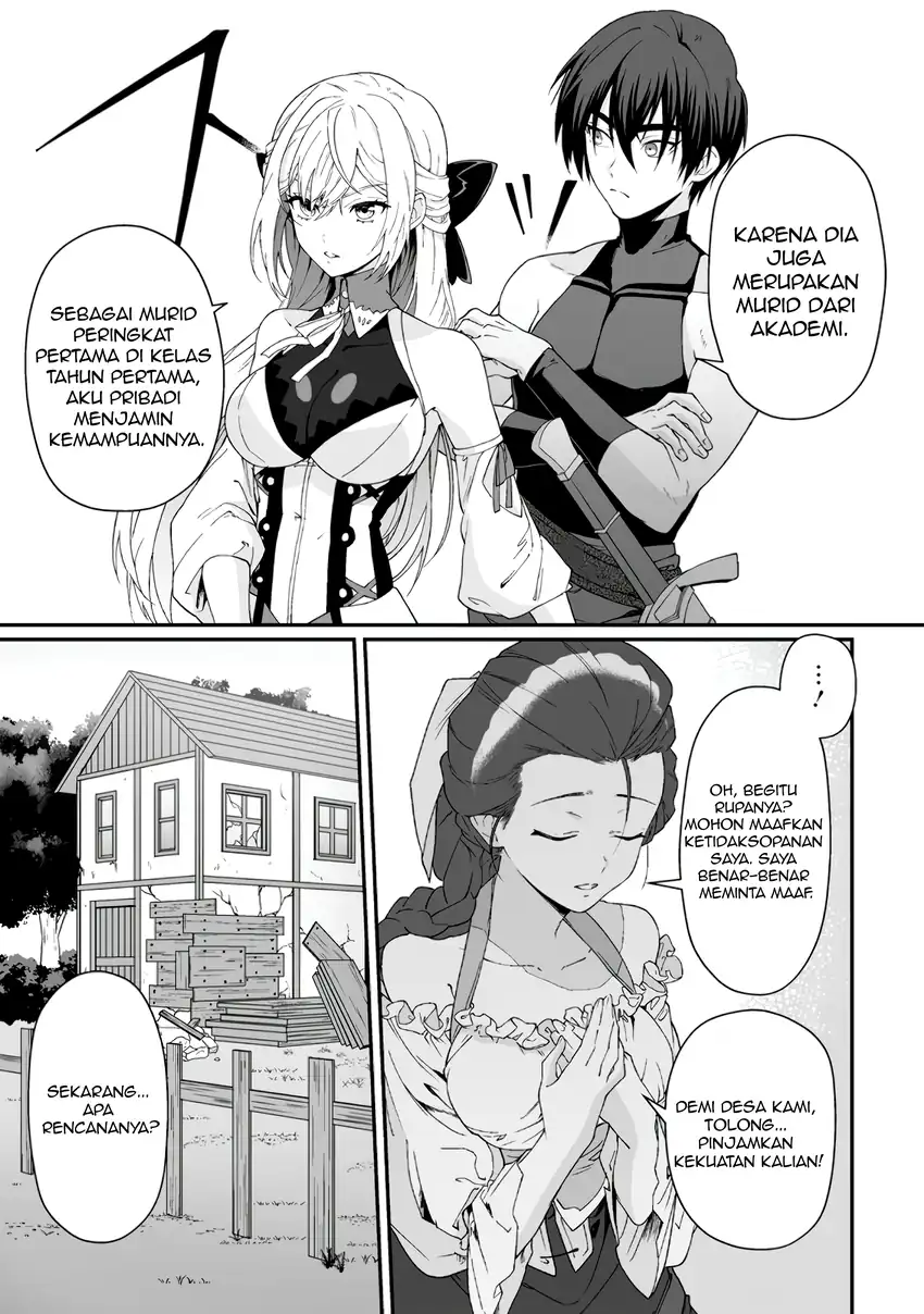 Teisou Gyakuten Sekai De Yuiitsu No Otoko Kishi No Ore, Onna Kishi Gakuen Ni Nyuugaku Shitara Nazeka Eiyou Atsukai Sareta ~Zetsurin Skill De Harem Musou~ Chapter 8.1 Gambar 4