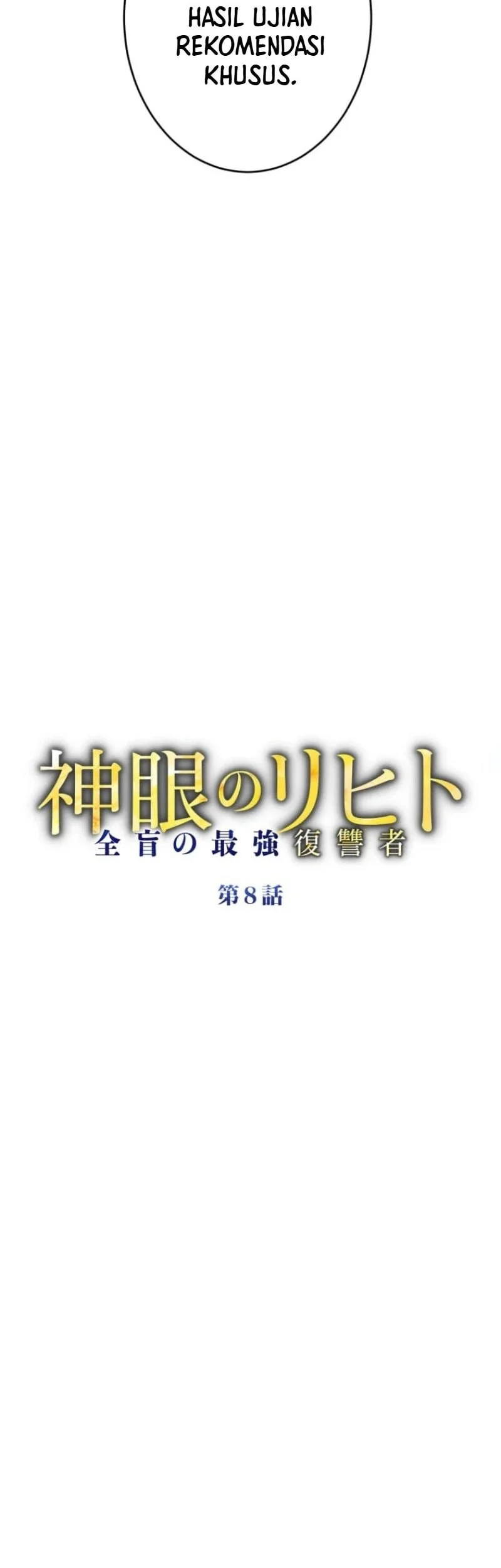 The Blind Avenger With A Divine Eye Chapter 8 Gambar 12