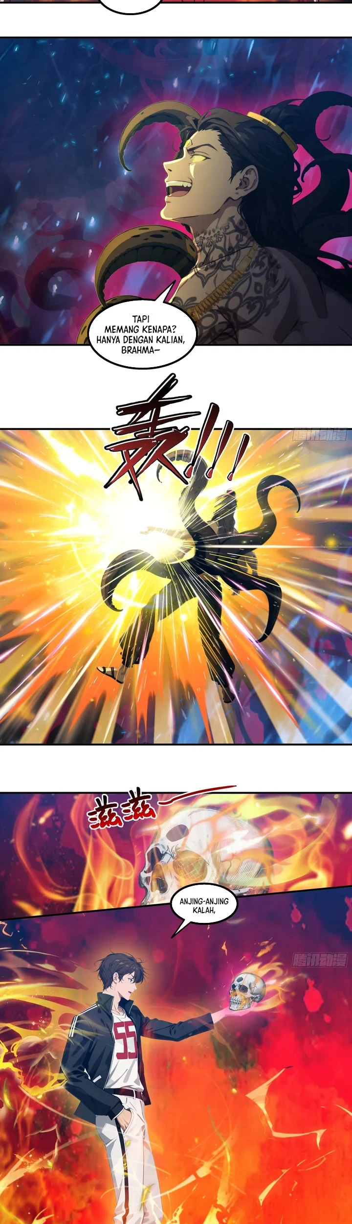 The Evil God Descends, I Own Great Hell Chapter 113 Gambar 4
