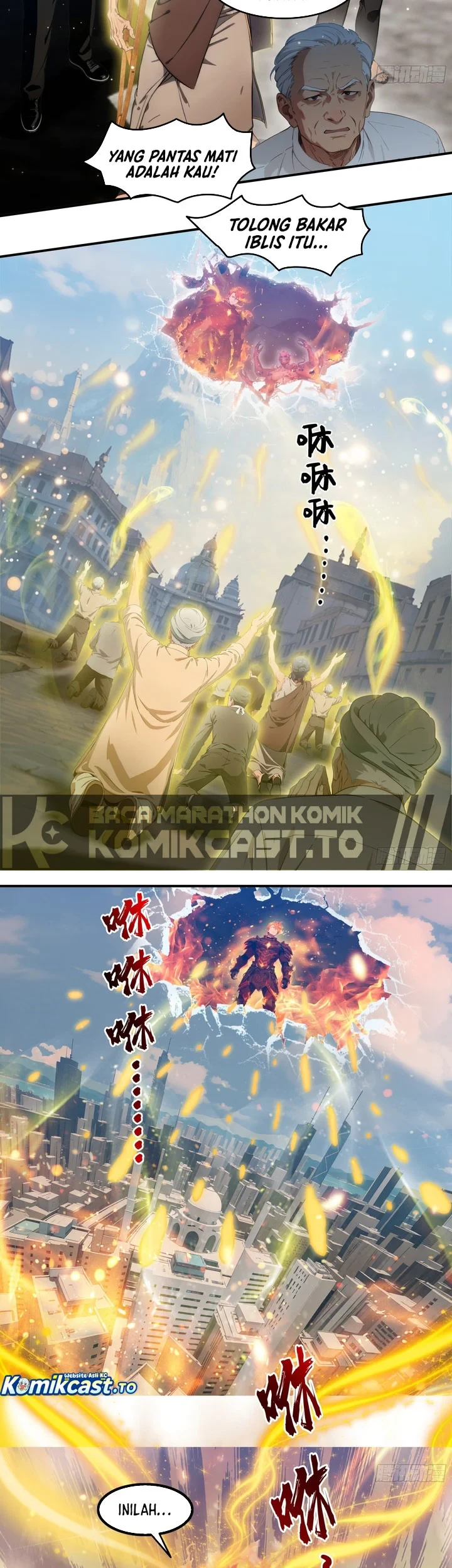 The Evil God Descends, I Own Great Hell Chapter 121 Gambar 6