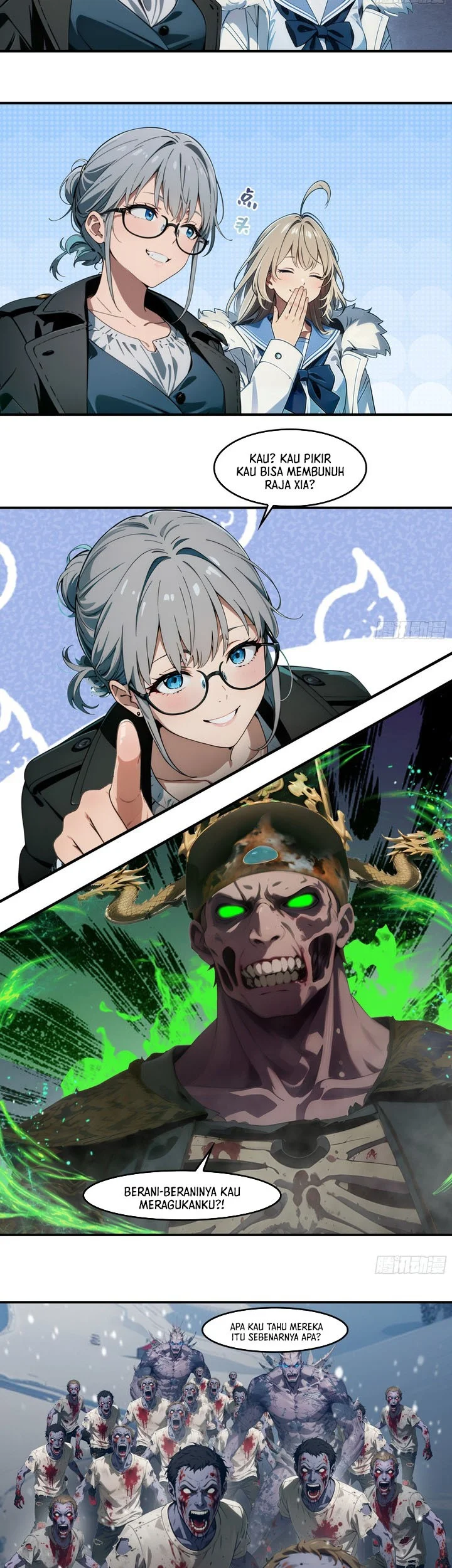 The Evil God Descends, I Own Great Hell Chapter 130 Gambar 4