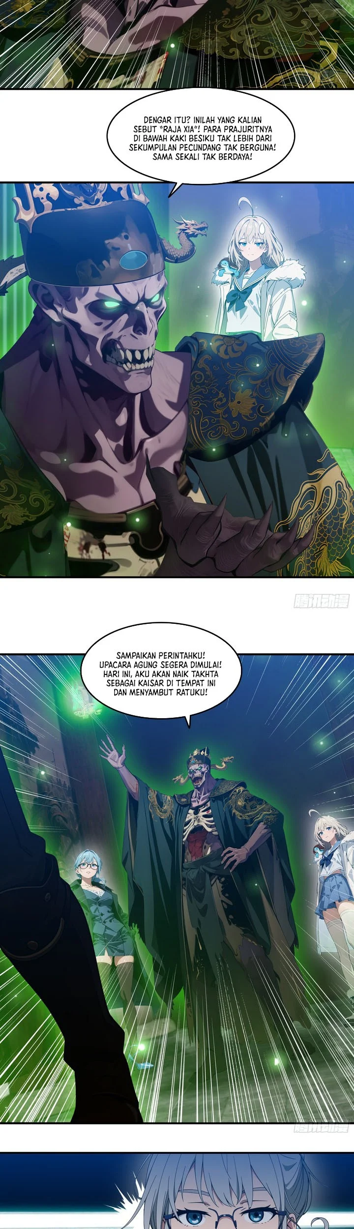 The Evil God Descends, I Own Great Hell Chapter 131 Gambar 4