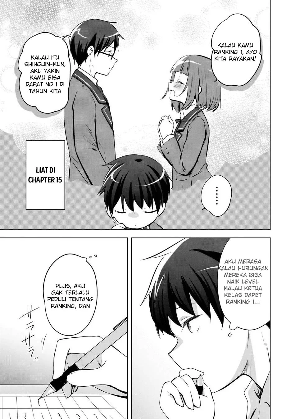 The Gal Sitting Behind Me Likes Me -Maybe I’m Screwed Already- Chapter 22 Gambar 5