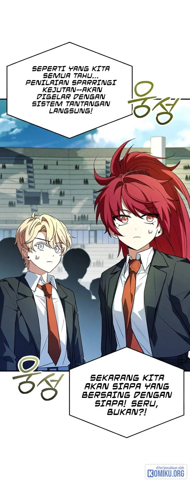 The Legendary Hero Is An Academy Honors Student Chapter 105 Gambar 17