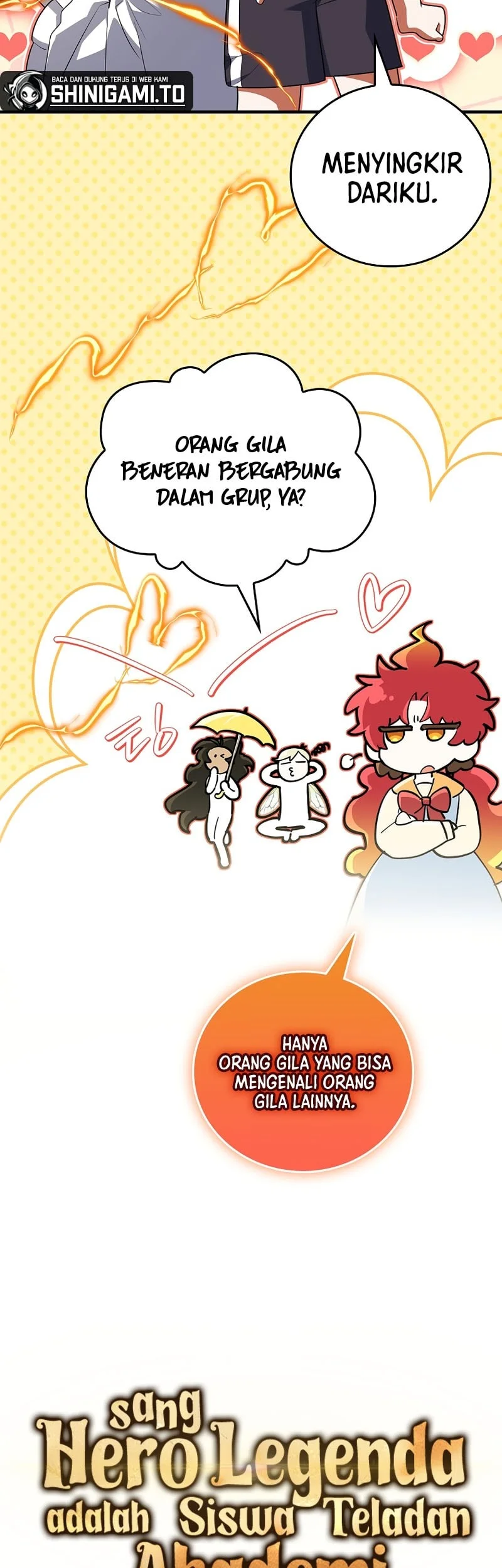 The Legendary Hero Is An Academy Honors Student Chapter 96 Gambar 16