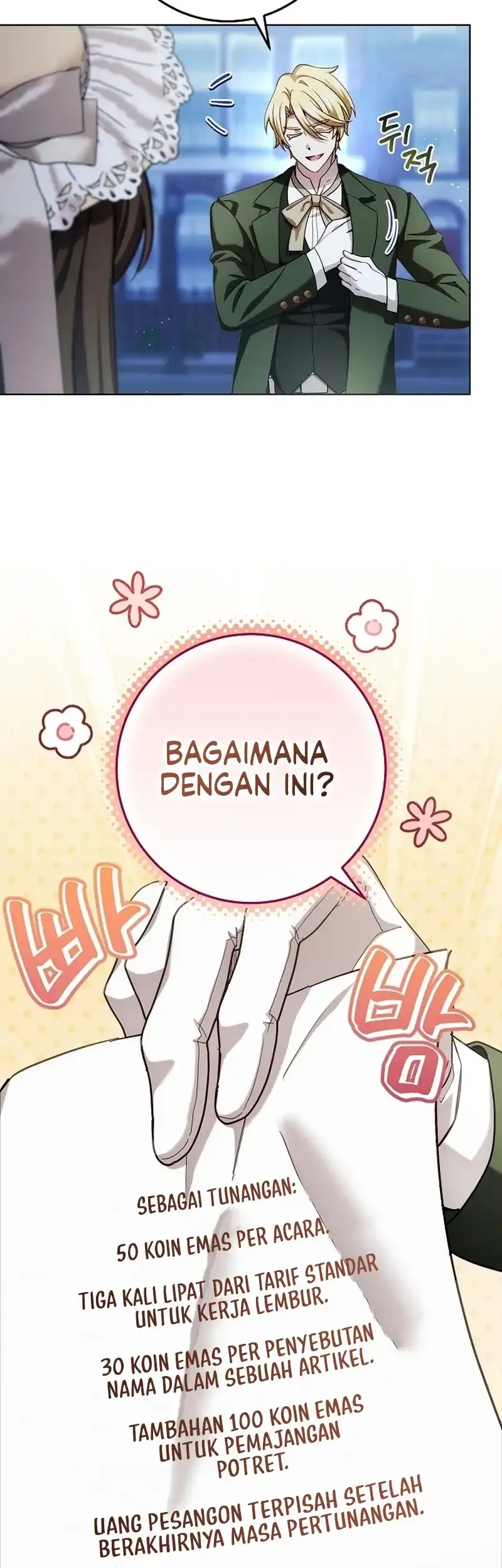 The Male Lead Is Trying To Tame Me With Money Chapter 8 Gambar 12