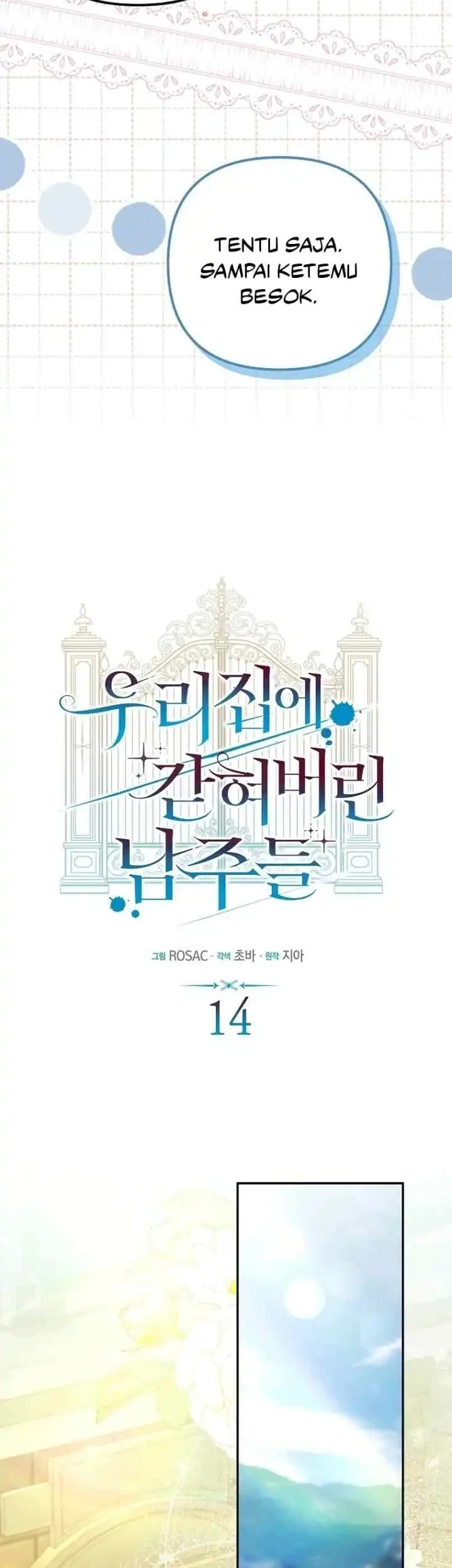 The Male Leads Are Trapped in My House Chapter 14 Gambar 9