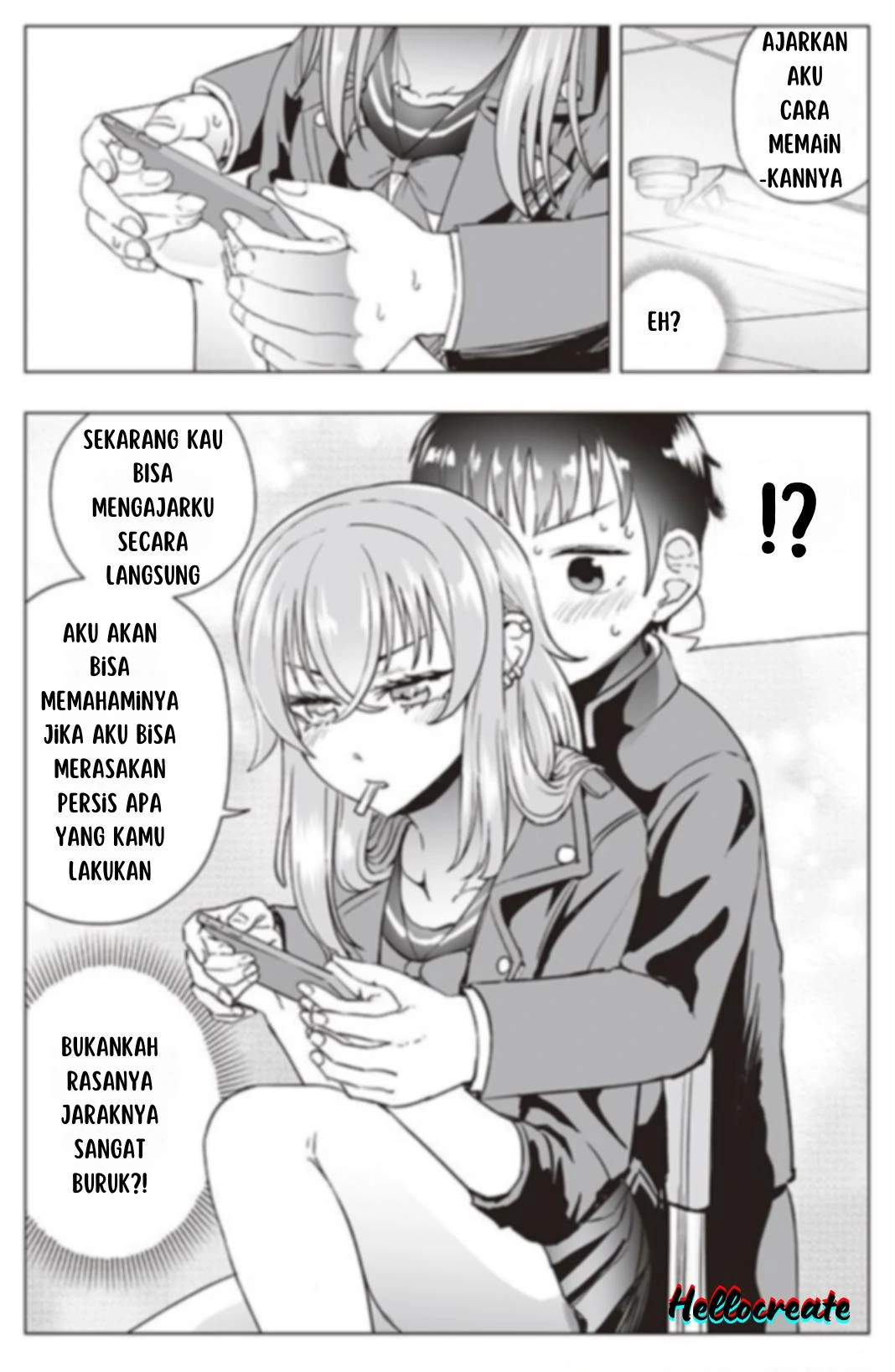 The Many Weaknesses of Ayaka the Yankee JK Chapter 12 Gambar 4