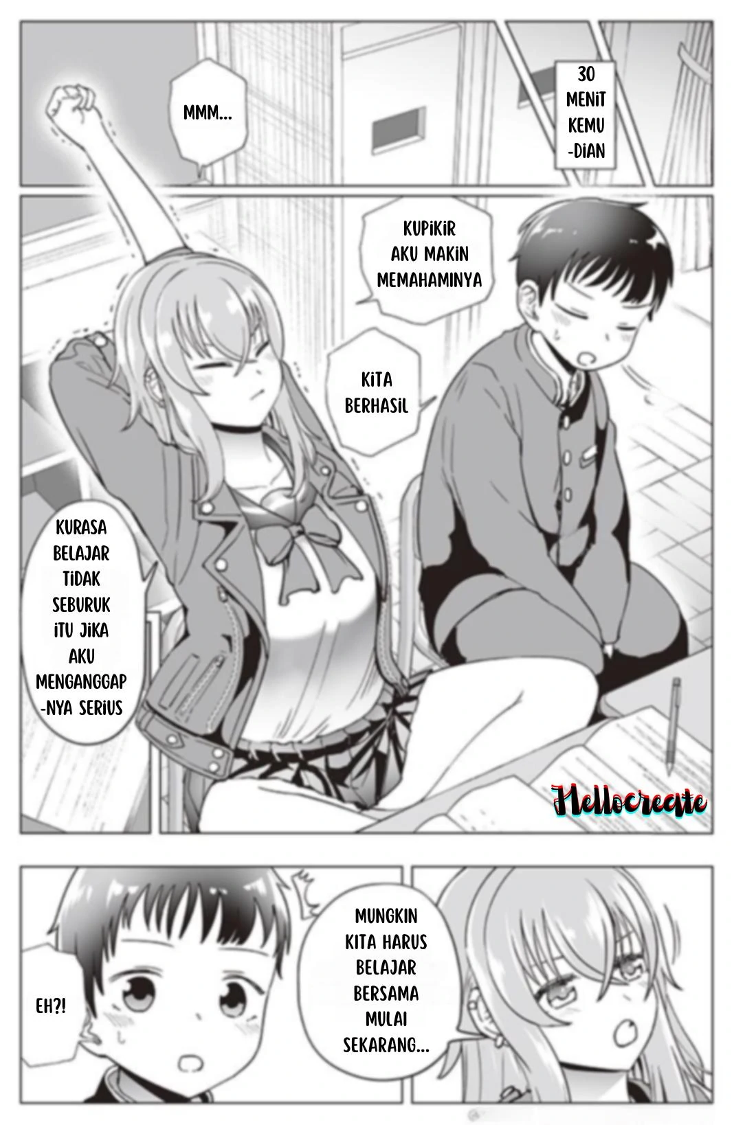 The Many Weaknesses of Ayaka the Yankee JK Chapter 13 Gambar 4