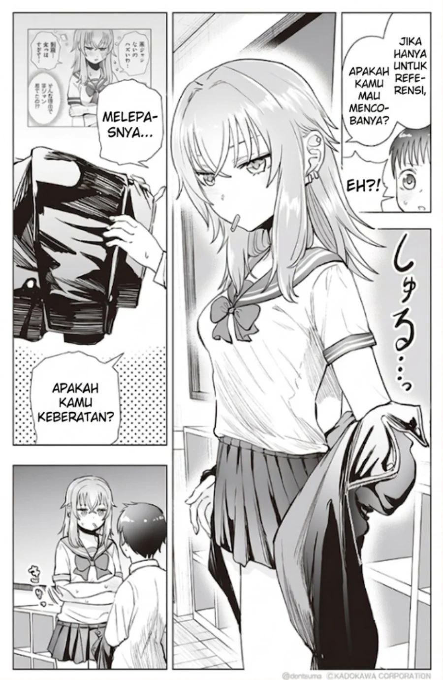 The Many Weaknesses of Ayaka the Yankee JK Chapter 22 Gambar 4