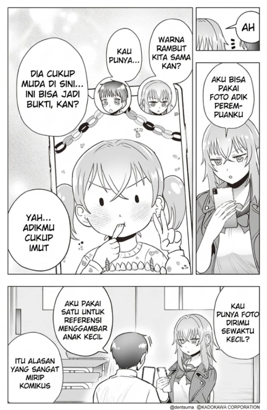 The Many Weaknesses of Ayaka the Yankee JK Chapter 23 Gambar 4