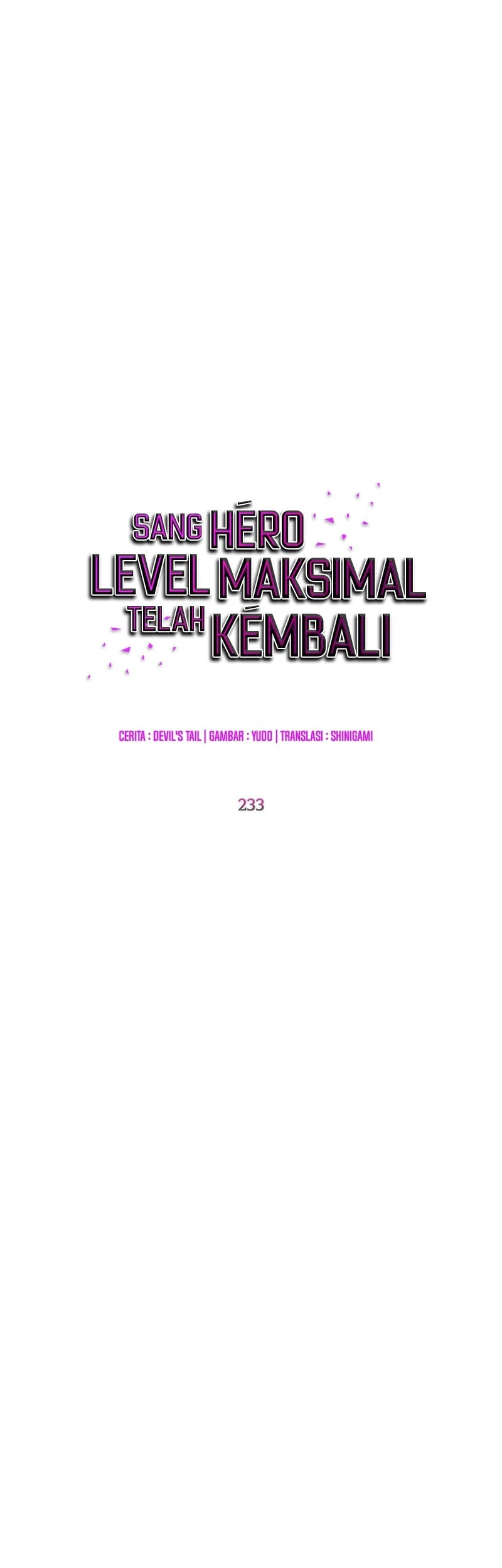 The MAX leveled hero will return! Chapter 233 Gambar 10