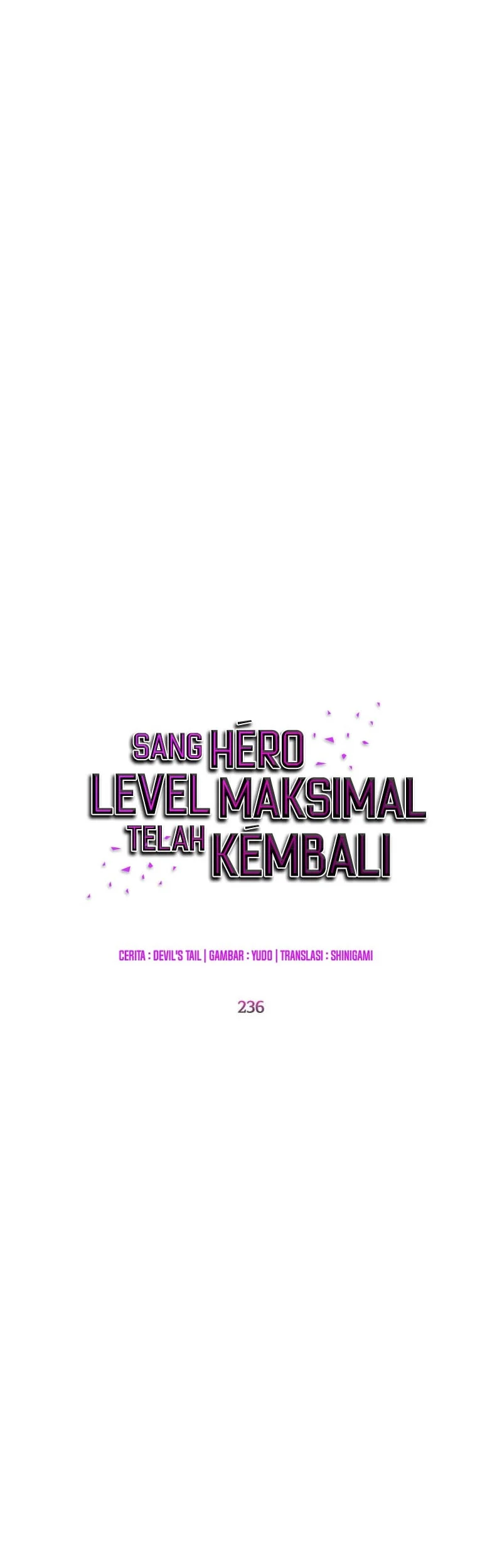 The MAX leveled hero will return! Chapter 236 Gambar 9