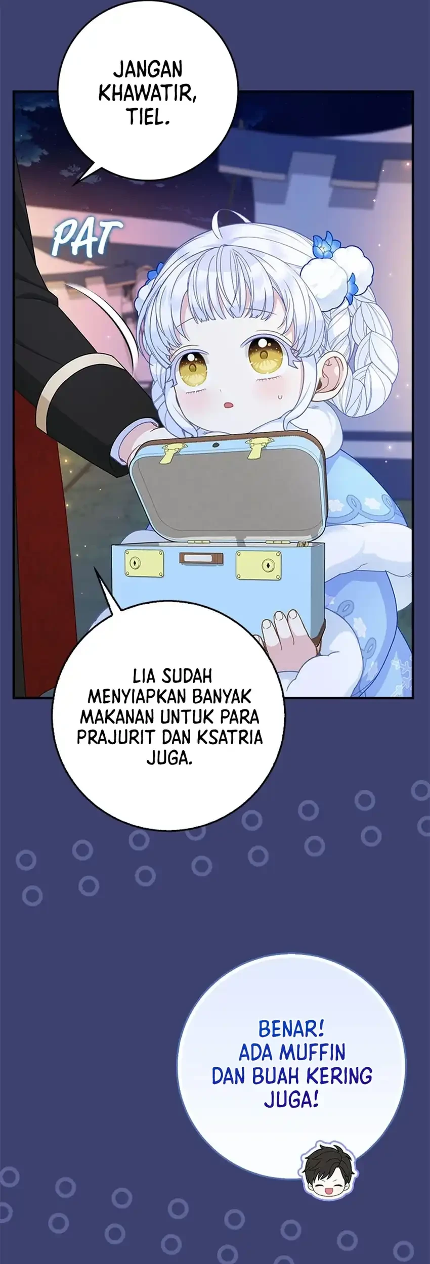 The Snow Leopard Baby of the Black Leopard Family Chapter 48 Gambar 13
