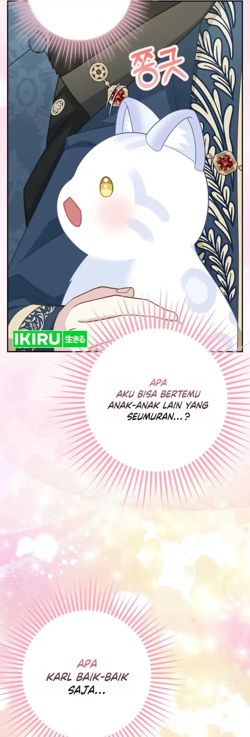 The Snow Leopard Baby of the Black Leopard Family Chapter 66 Gambar 16