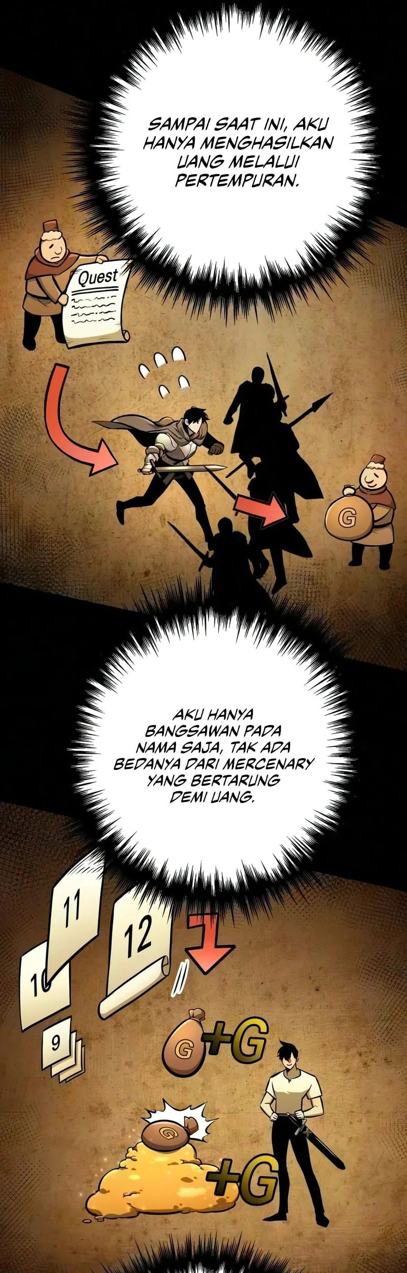 The Wandering Knight's Survival Manual Chapter 48 Gambar 18