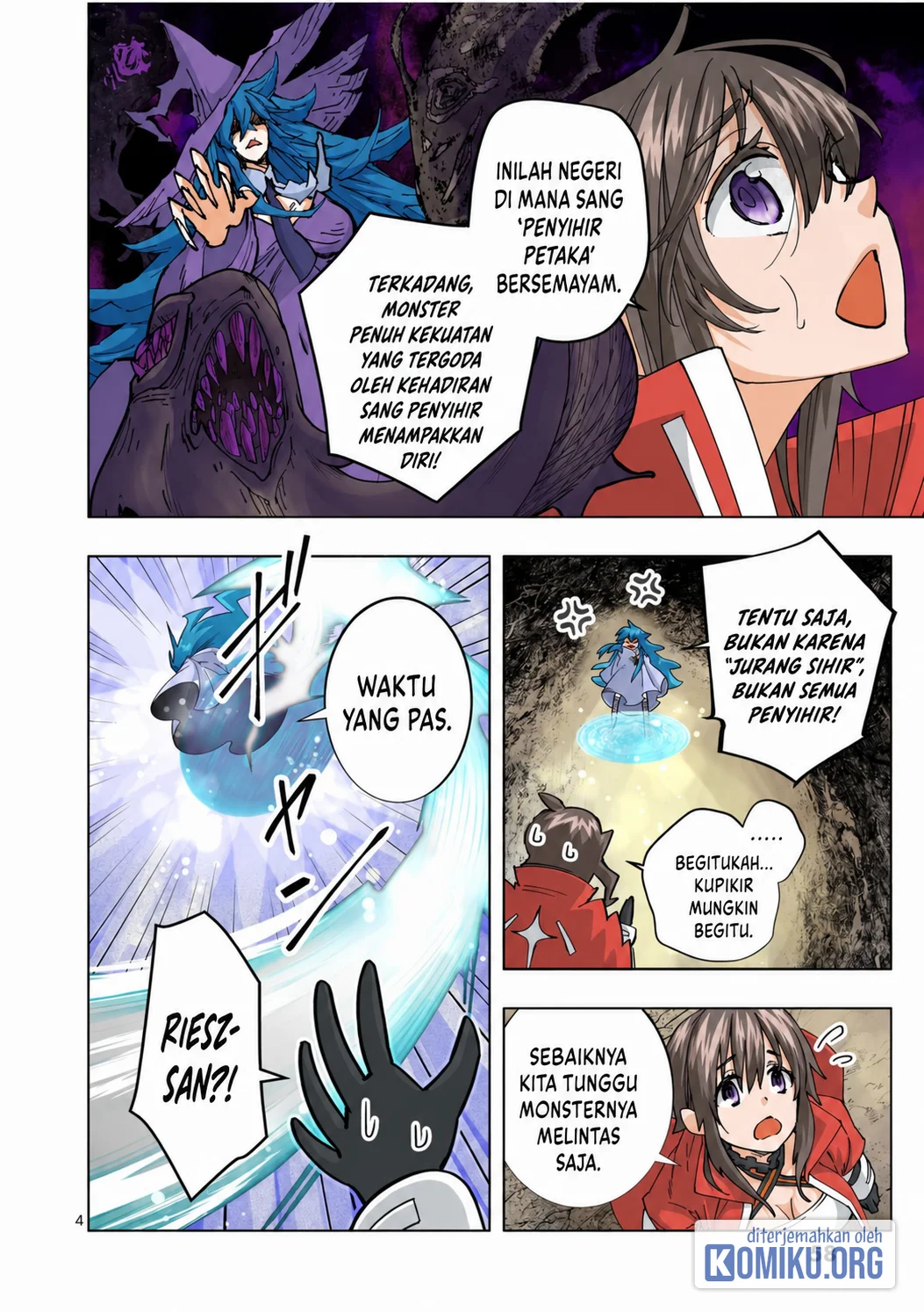 The Witch of Disaster Wants to Live Freely Chapter 4 Gambar 5