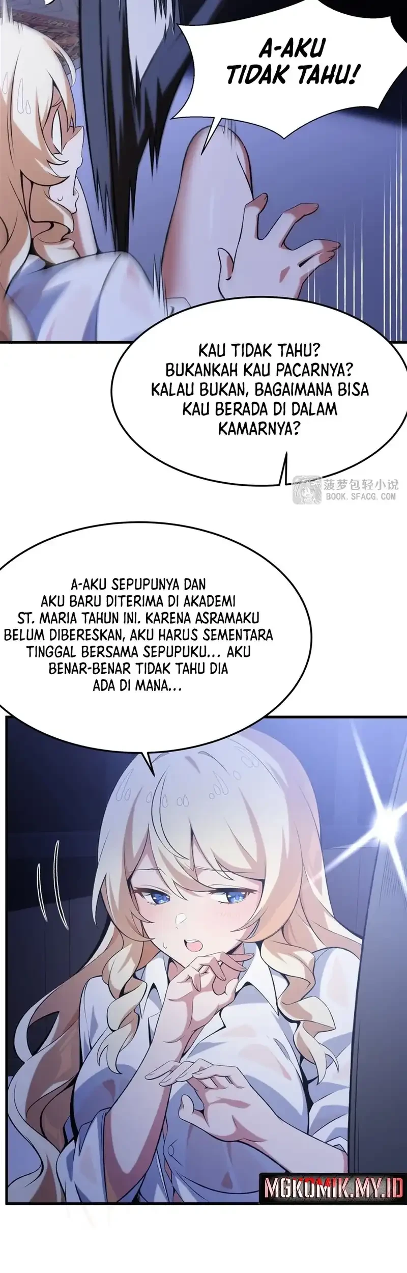The Yellow-haired Villain in Female Main Character’s Novel wants Happiness Chapter 57 Gambar 7