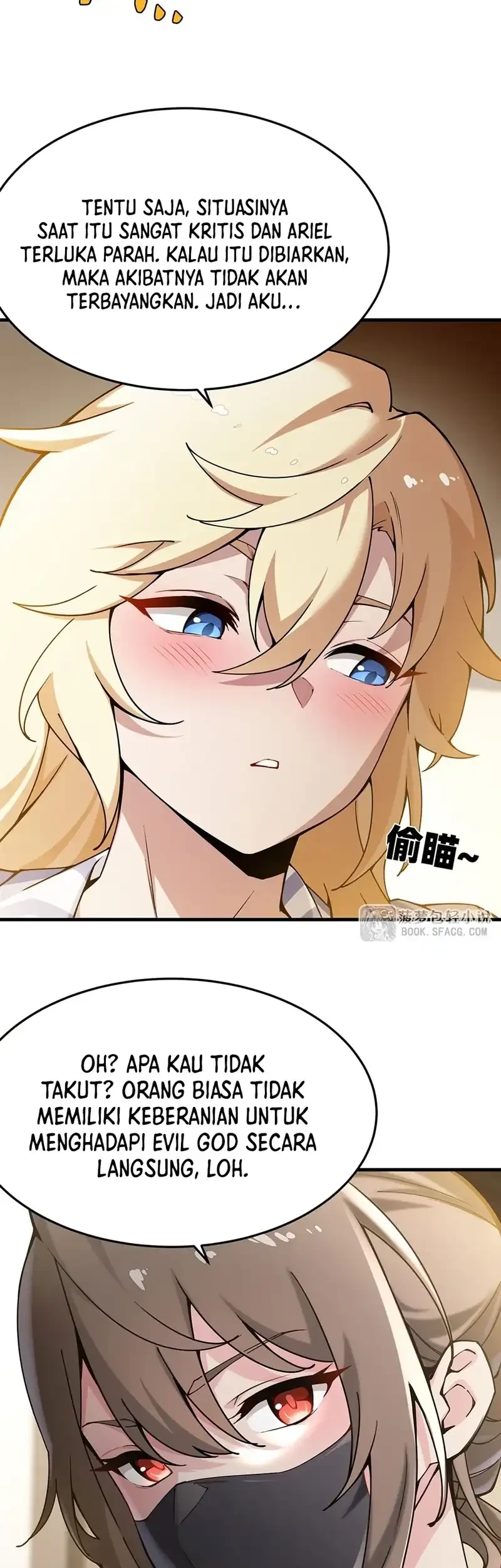 The Yellow-haired Villain in Female Main Character’s Novel wants Happiness Chapter 72 Gambar 7