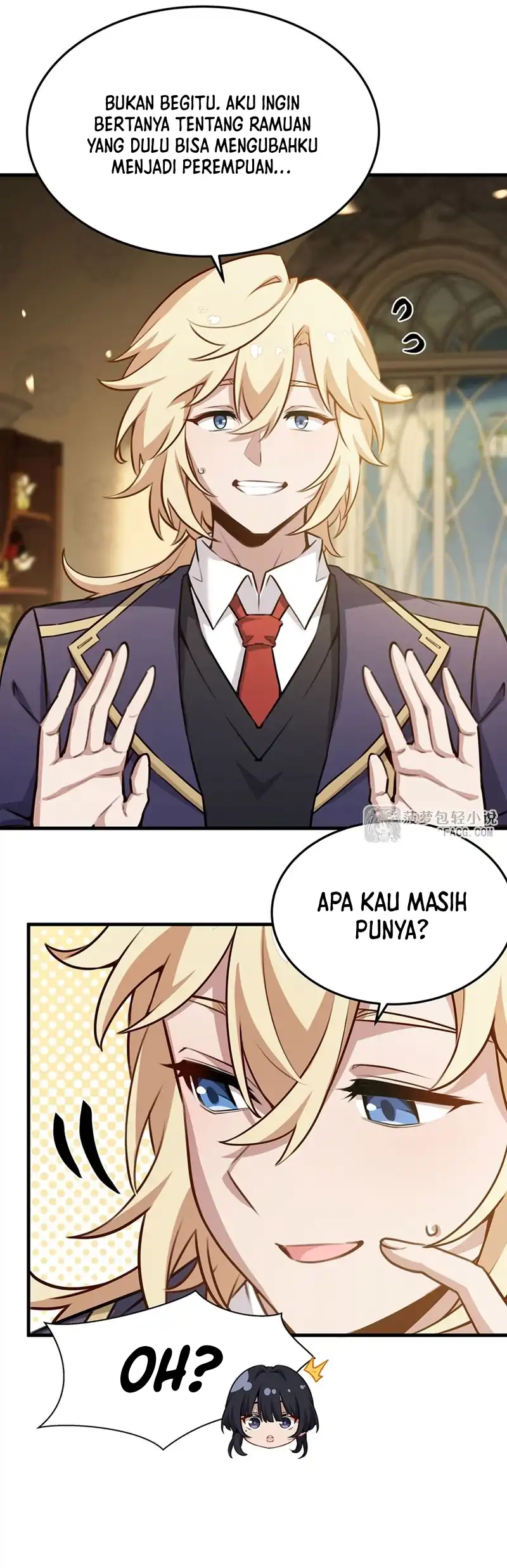 The Yellow-haired Villain in Female Main Character’s Novel wants Happiness Chapter 81 Gambar 9
