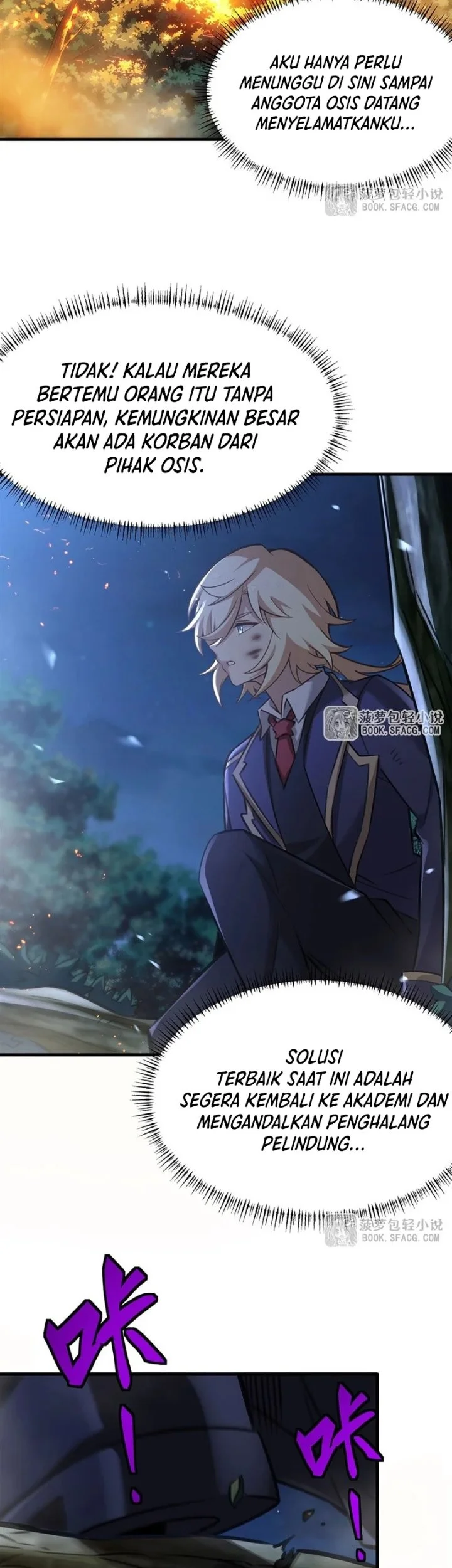 The Yellow-haired Villain in Female Main Character’s Novel wants Happiness Chapter 87 Gambar 7