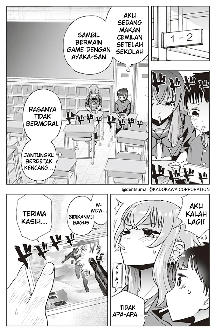 Tonari no Seki no Yankee JK no Jakuten Chapter 12 Gambar 4
