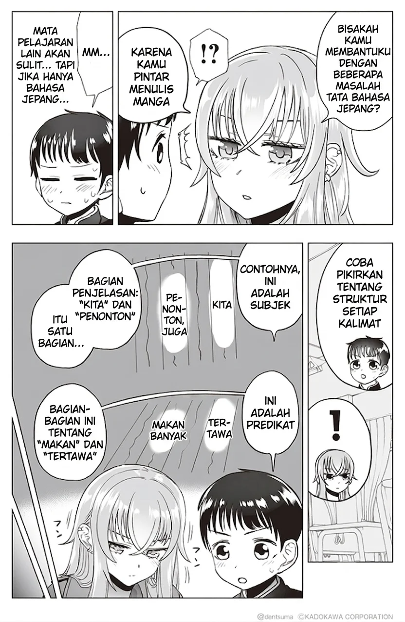 Tonari no Seki no Yankee JK no Jakuten Chapter 13 Gambar 4