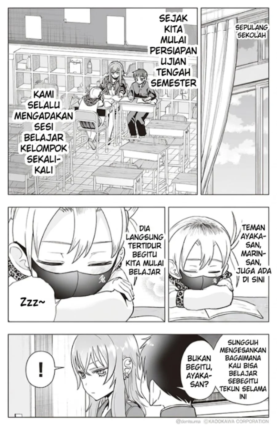 Tonari no Seki no Yankee JK no Jakuten Chapter 21 Gambar 4