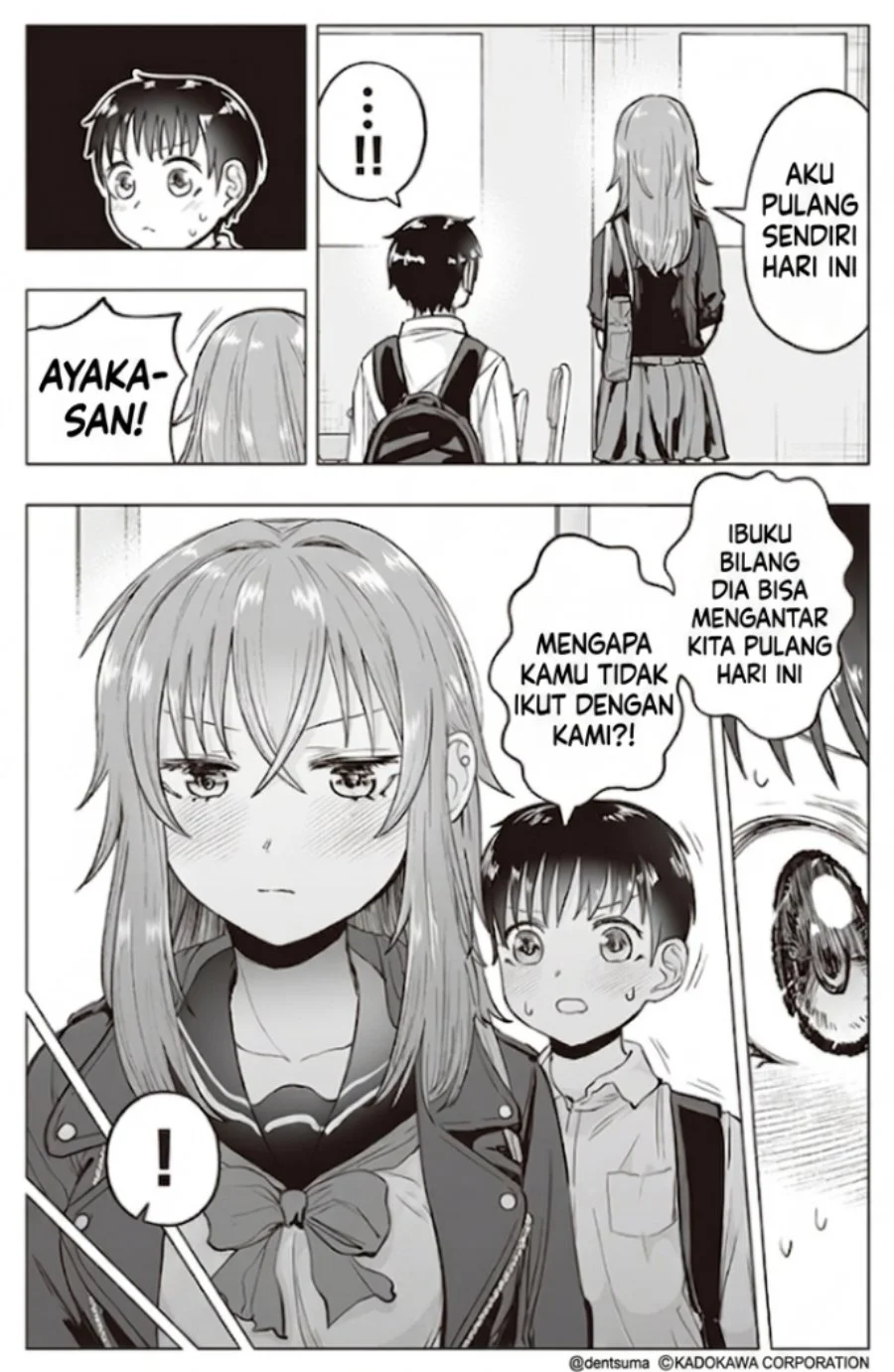 Tonari no Seki no Yankee JK no Jakuten Chapter 28 Gambar 4