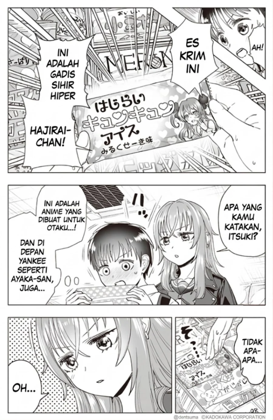 Tonari no Seki no Yankee JK no Jakuten Chapter 29 Gambar 4