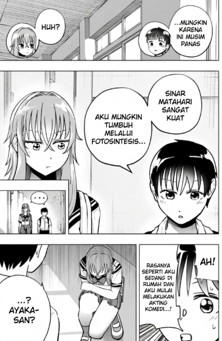 Tonari no Seki no Yankee JK no Jakuten Chapter 34 Gambar 4