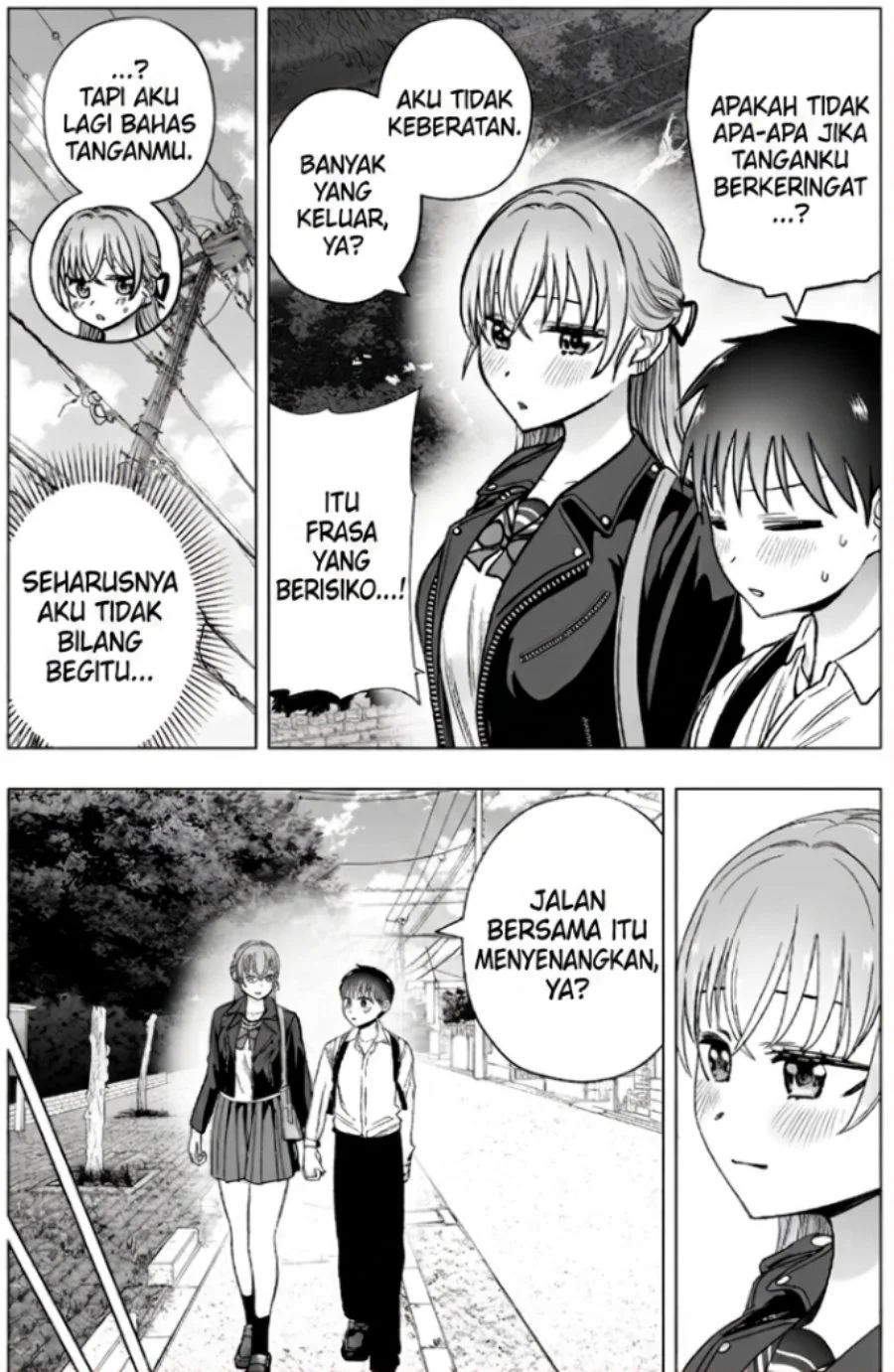 Tonari no Seki no Yankee JK no Jakuten Chapter 40 Gambar 4