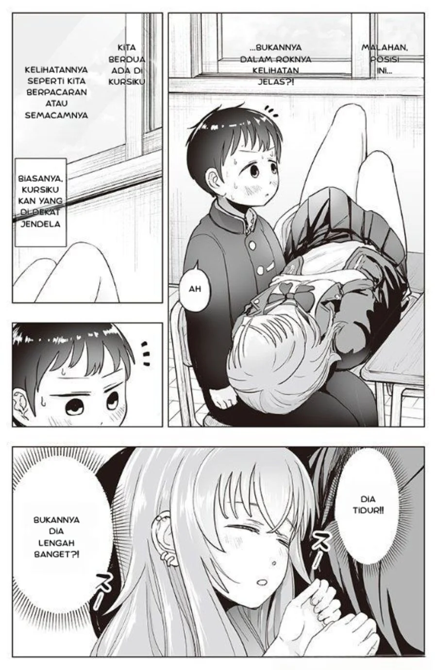 Tonari no Seki no Yankee JK no Jakuten Chapter 5 Gambar 4