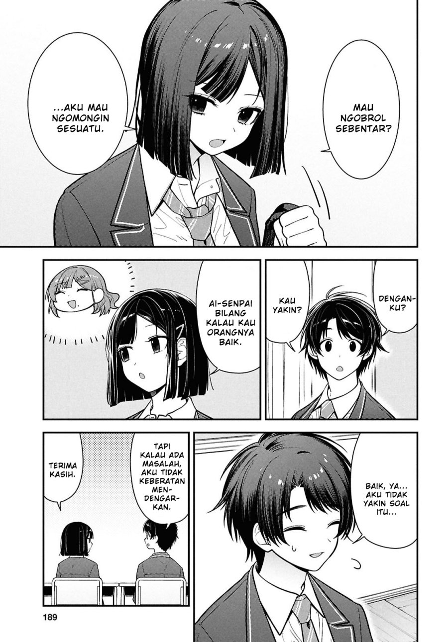 Tonari no Seki no Yankee Shimizu-san ga Kami o Kuroku Sometekita Chapter 11 - Halaman 7