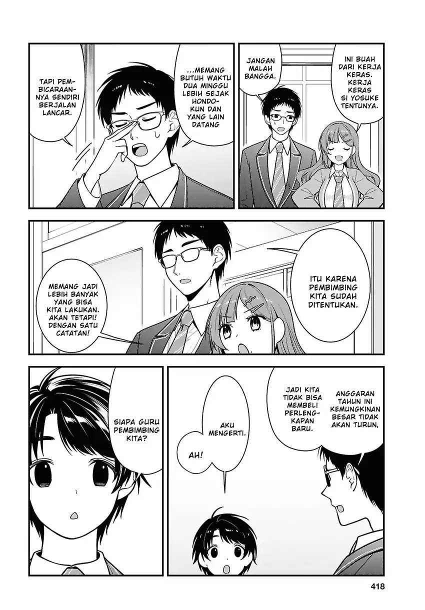 Tonari no Seki no Yankee Shimizu-san ga Kami o Kuroku Sometekita Chapter 12 - Halaman 8