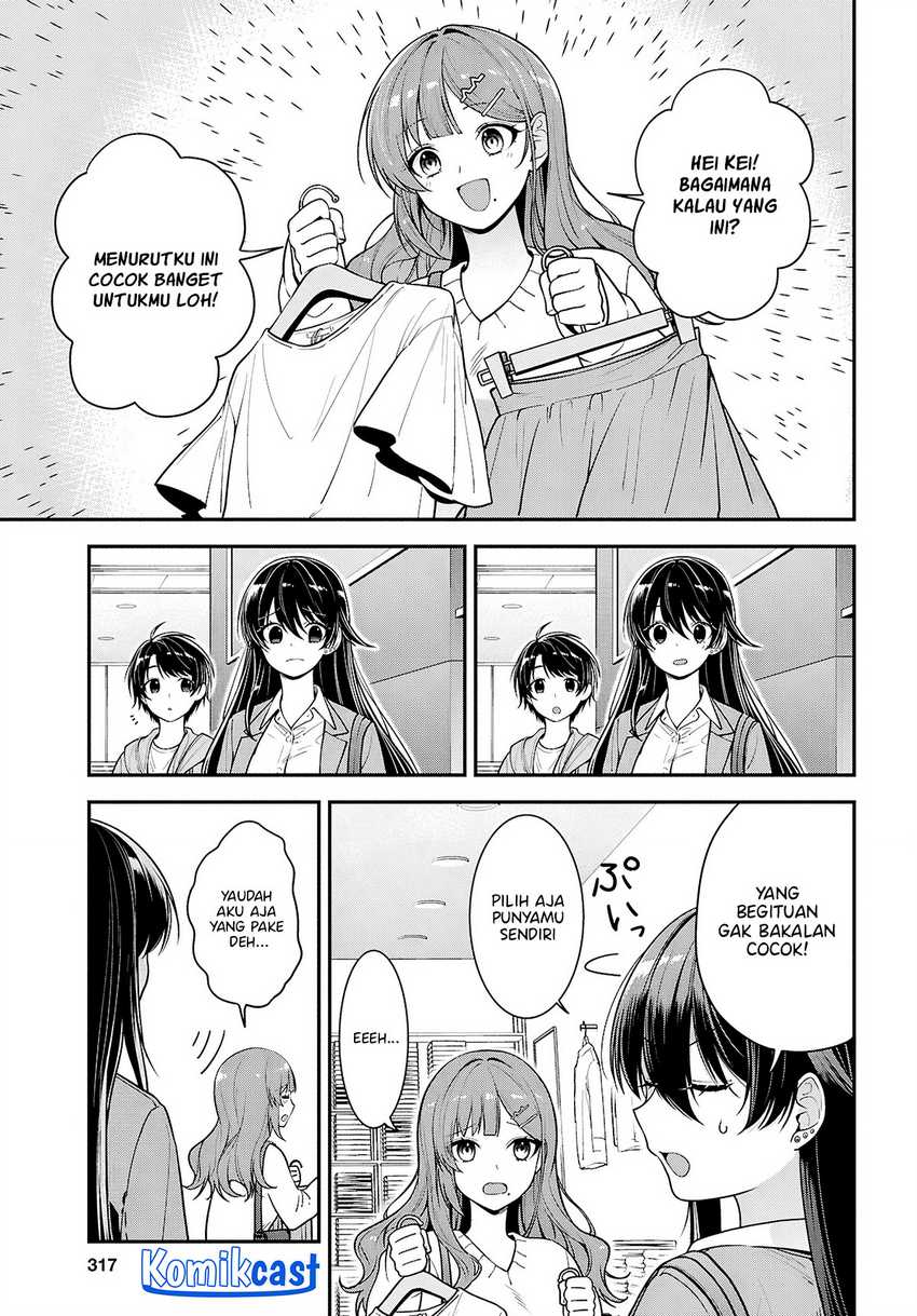 Tonari no Seki no Yankee Shimizu-san ga Kami o Kuroku Sometekita Chapter 6 - Halaman 6