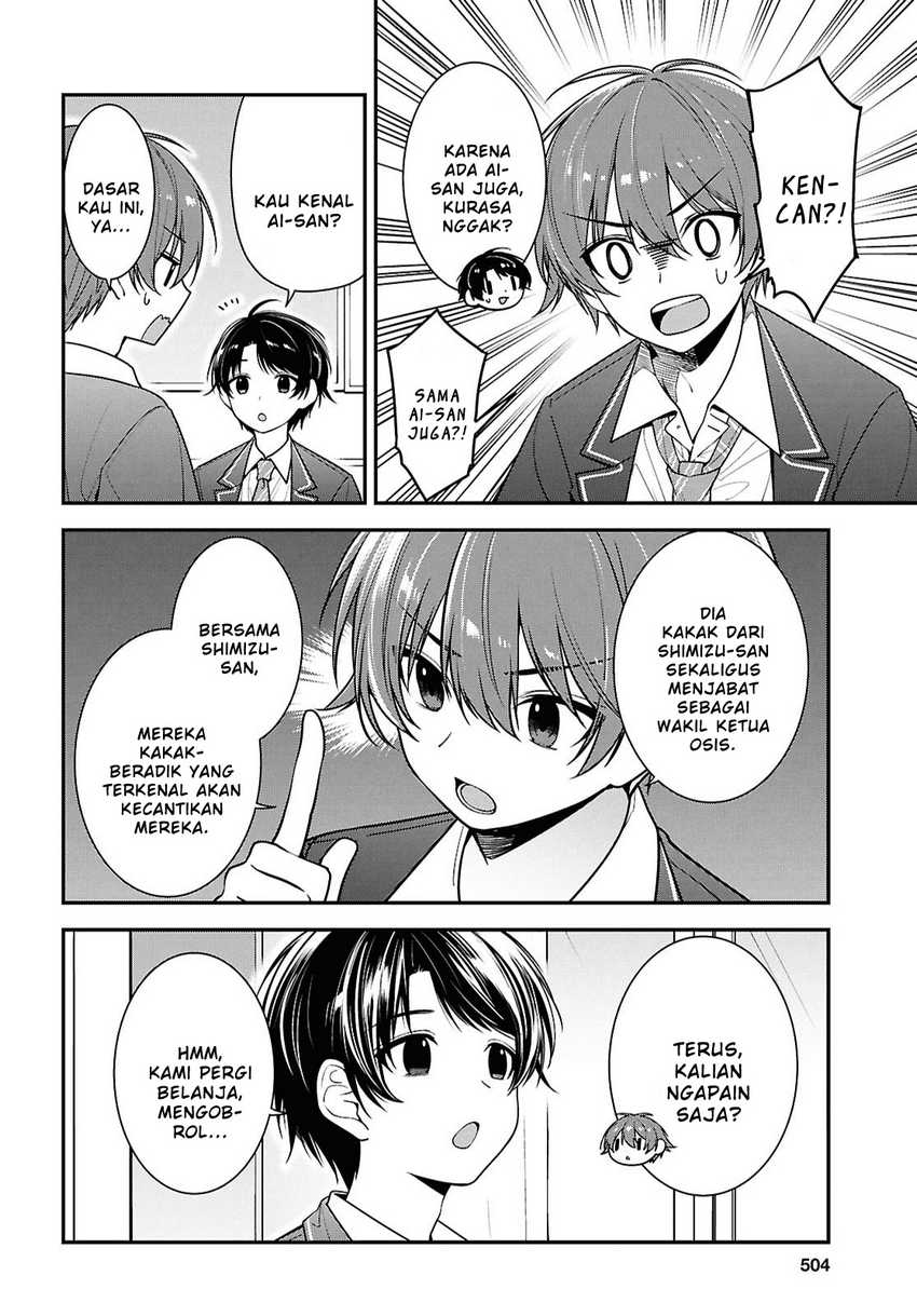 Tonari no Seki no Yankee Shimizu-san ga Kami o Kuroku Sometekita Chapter 9 - Halaman 6