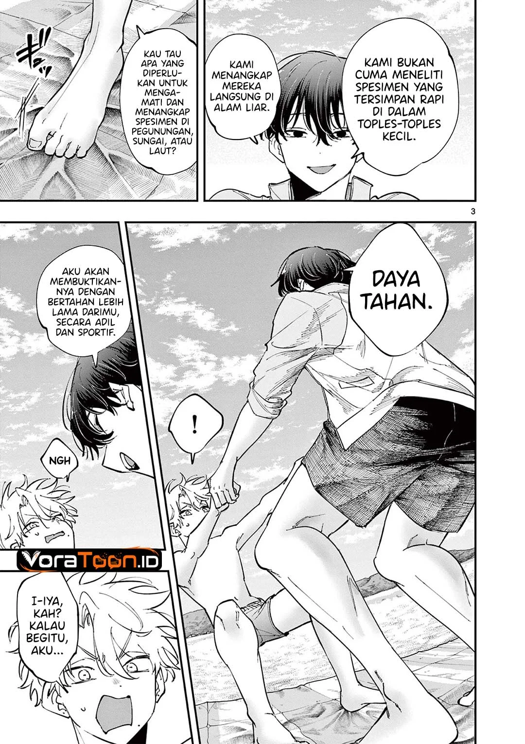 Tonari no Seki no Yatsu ga Souiu Me de Mitekuru Chapter 111 Gambar 4