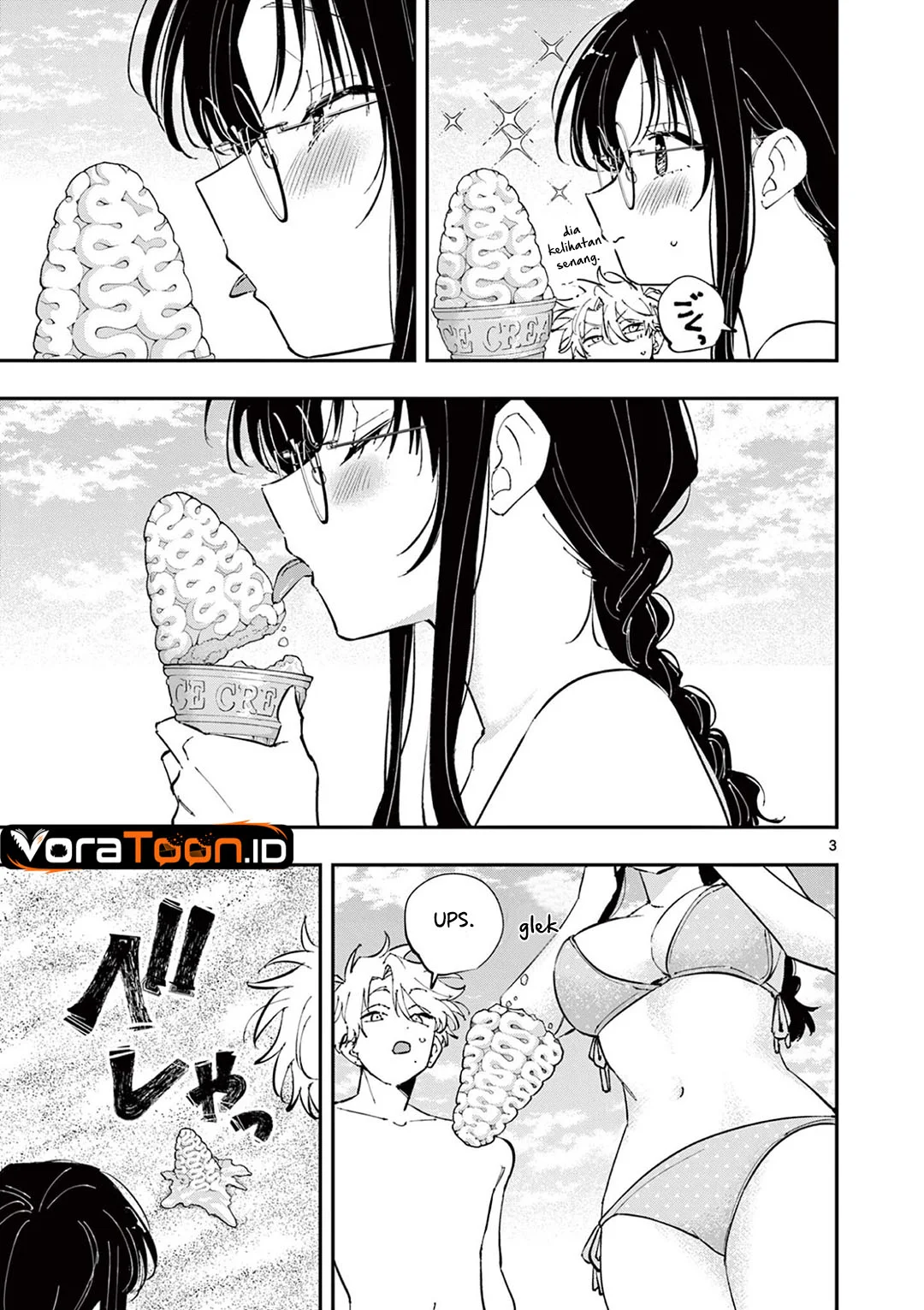 Tonari no Seki no Yatsu ga Souiu Me de Mitekuru Chapter 113 Gambar 4
