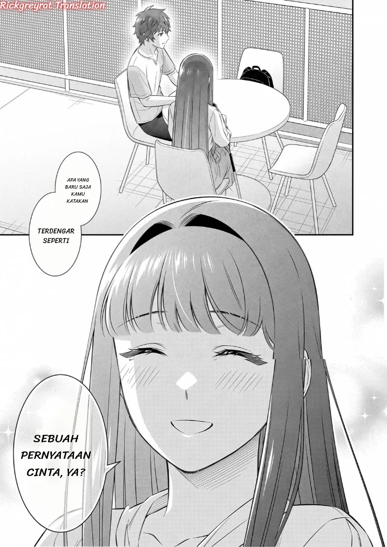 Toumei na Yoru ni Kakeru-kun to, Me ni Mienai Koi wo Shita. Chapter 6 Gambar 9