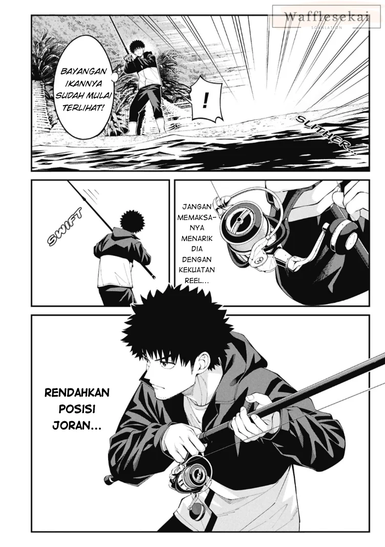 Tsurizao Hitotsu de Isekai Hourou Chapter 3.2 Gambar 4