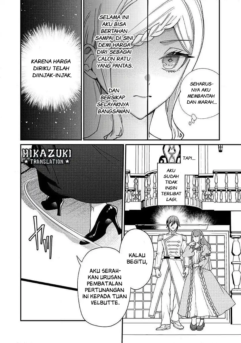 Watashi ga Shinde Manzoku desu ka?: Utomareta Reijou no Shi to, Nokosareta Hitobito no Hametsu ni tsuite Chapter 12.2 Gambar 4
