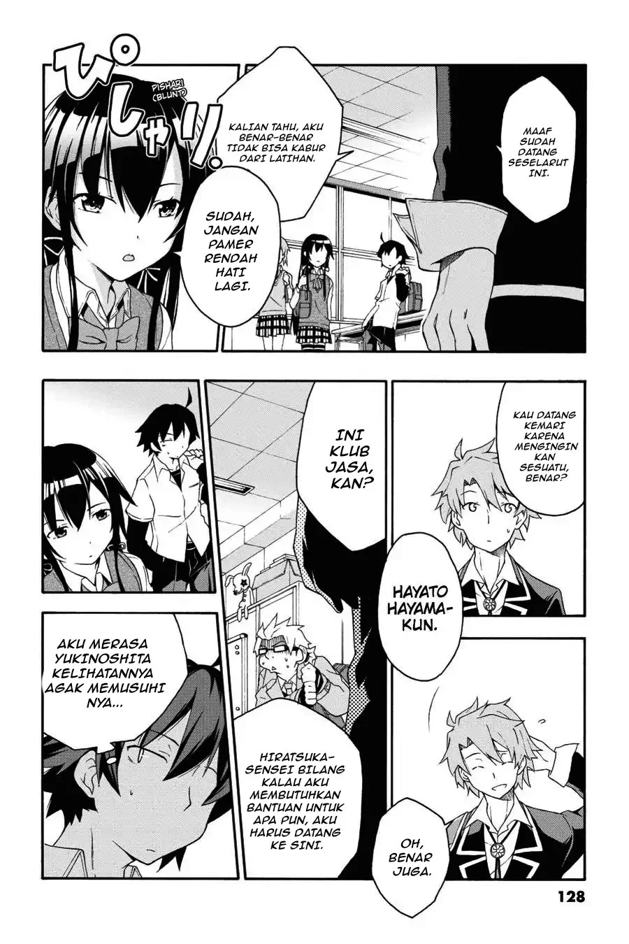 Yahari Ore no Seishun Love Come wa Machigatteiru @comic Chapter 10.1 Gambar 4