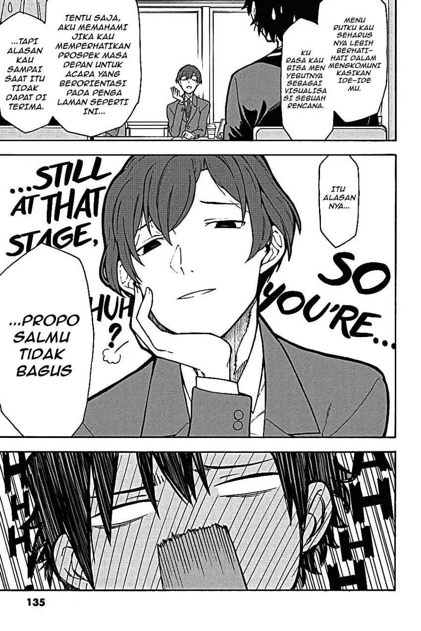 Yahari Ore no Seishun Love Come wa Machigatteiru @comic Chapter 100 Gambar 7