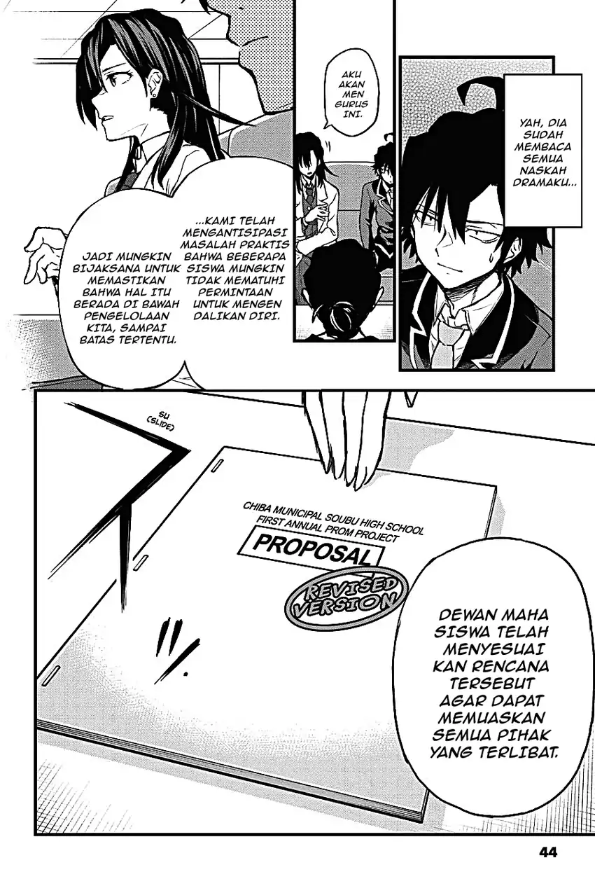 Yahari Ore no Seishun Love Come wa Machigatteiru @comic Chapter 102 Gambar 10