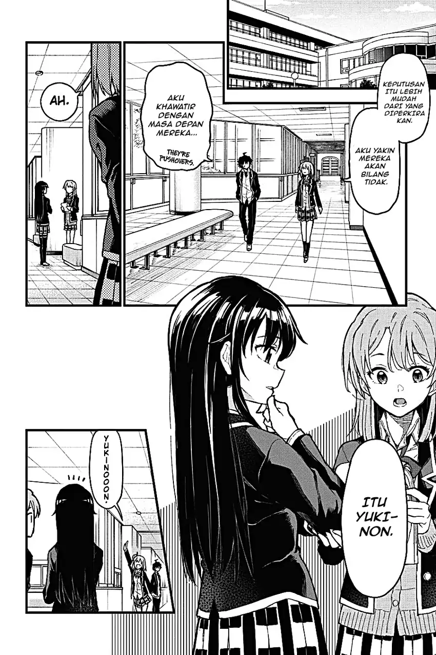 Yahari Ore no Seishun Love Come wa Machigatteiru @comic Chapter 105 Gambar 6